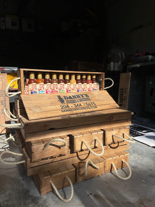 BBQ Sauce Gift Crate